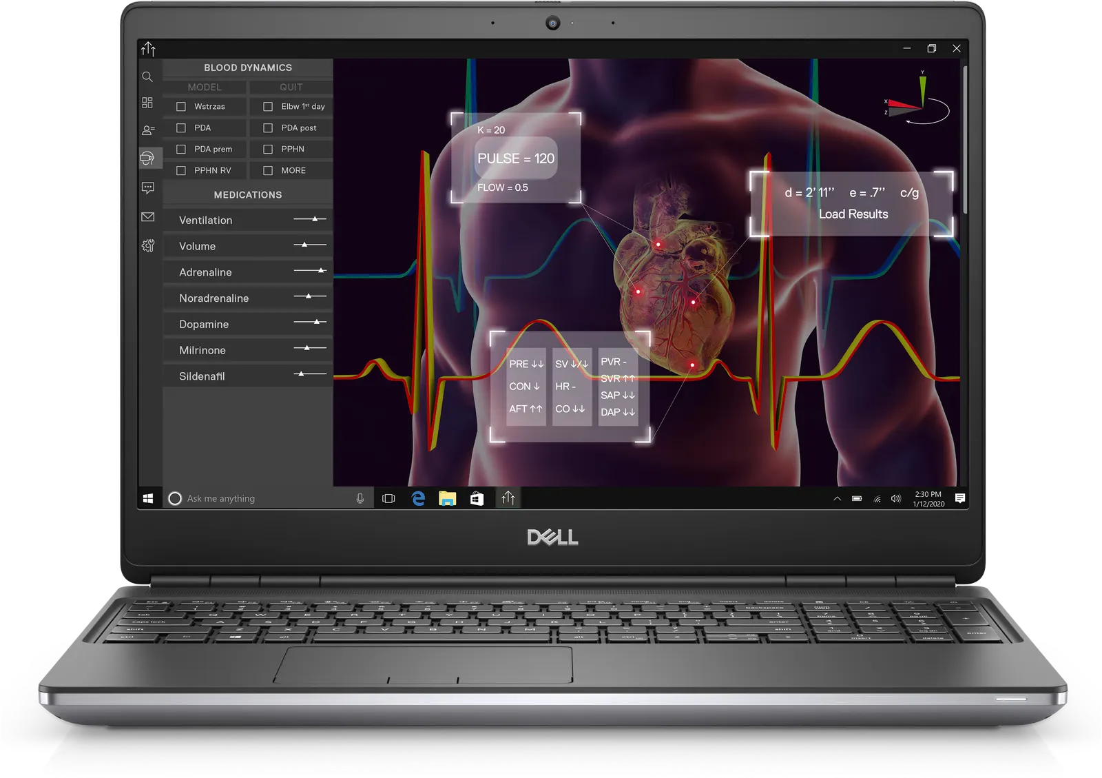 Dell Precision 7550 i9-10885H RAM 32GB SSD 512GB RTX 5000 15.6INCH FHD Touch ( Likenew)